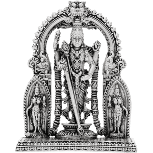 GOD MURUGAN OXEDISED SILVER SILAI  (92.5 PURITY)